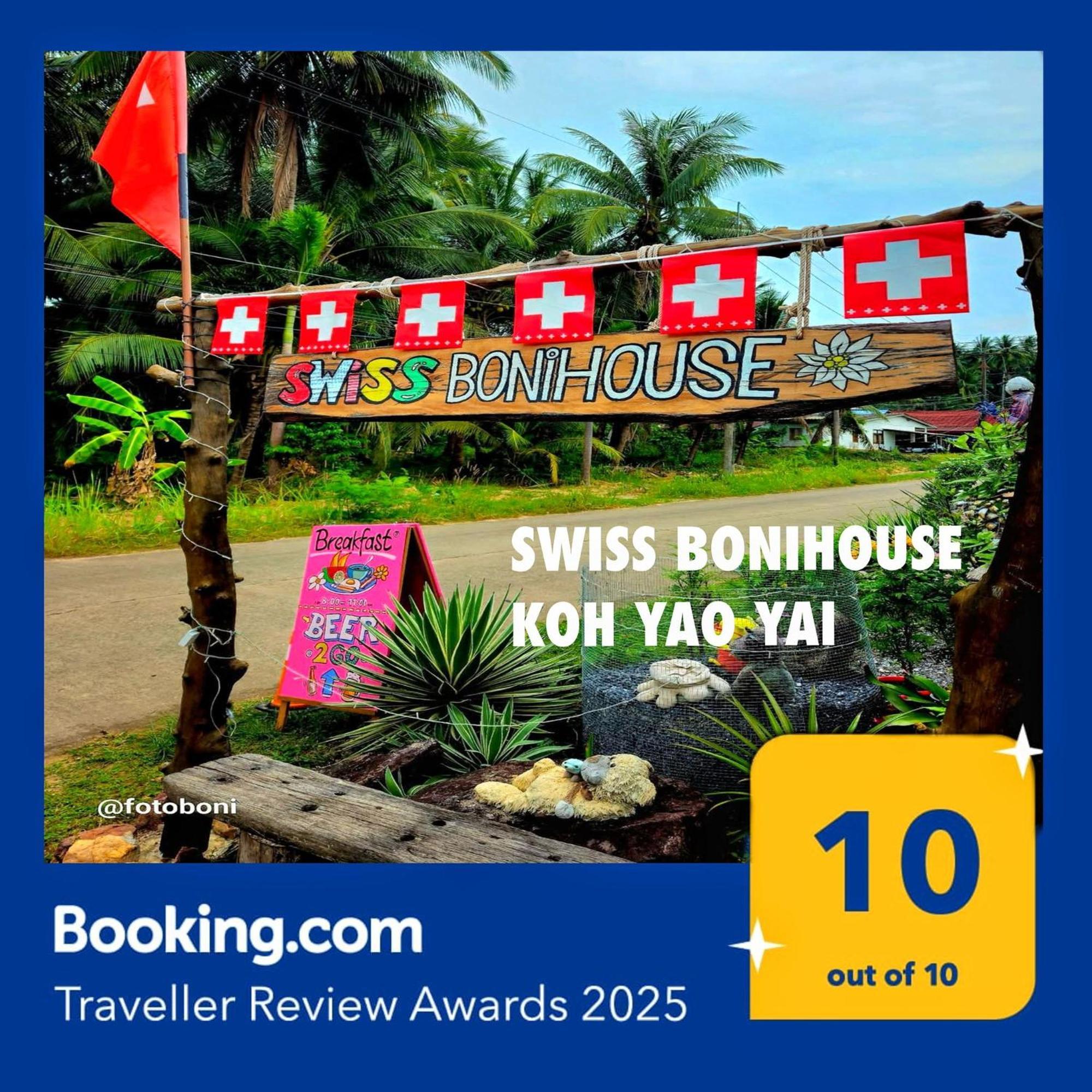Swiss Bonihouse Koh Yao Yai Hotel Ban Phlu Nai Bagian luar foto